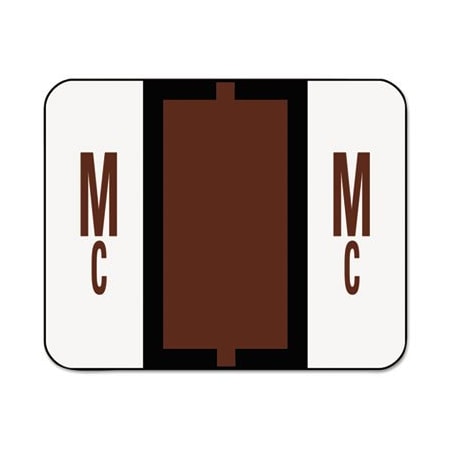 Smead Smead, A-Z COLOR-CODED END TAB FILING LABELS, MC, 1 X 1.25, WHITE, 500/ROLL 67097